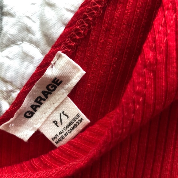 RED BODYSUIT GARAGE! - Picture 2 of 2